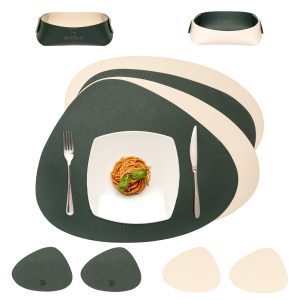 tovagliette americane (beige/verde)